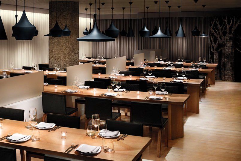 Sanderson Londra Exterior foto Interior of the restaurant